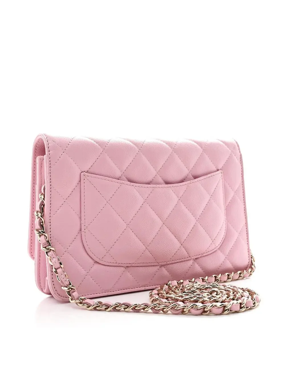 Chanel Caviar Quilted Wallet On Chain #307289C44B